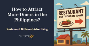 how to attract more diners-banner using restaurant billboard advertising